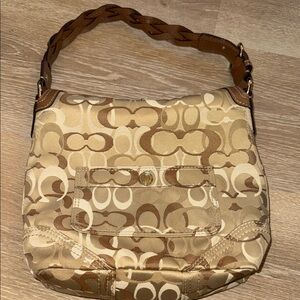 Coach Tan Shoulder Bag
